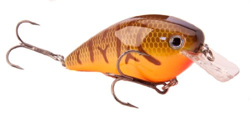 Strike King Square Bill Crankbait -Org Belly Craw- 2.5-Ounce-- Orange Belly Craw
