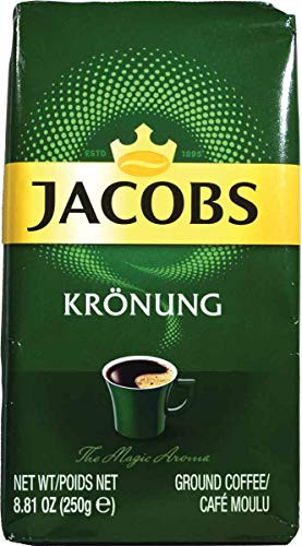 Jacob's Coffee Kronung Ground Coffee, 8.8 Ounce