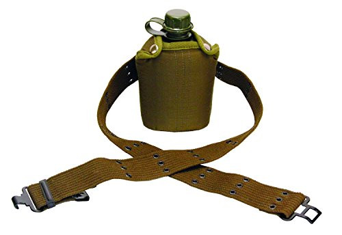 Texsport 1 Quart POLY Canteen with Cover and Belt Set