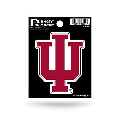 NCAA Indiana Hoosiers Die Cut Team Logo Short Sport Sticker