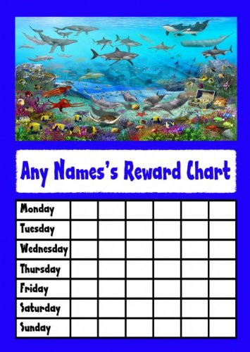 Underwater Sea World Star Sticker Reward Chart