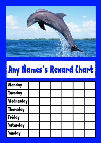 Dolphin Star Sticker Reward Chart