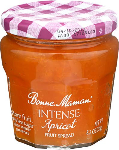 BONNE MAMAN Intense Apricot Fruit Spread- 8.2 OZ