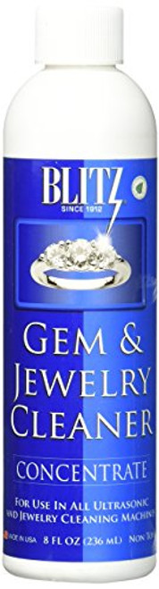 Blitz Gem  and  Jewelry Cleaner Concentrate -8 Oz- -1-Pack-- 1 Pack- 8 Fl Oz