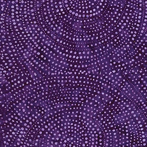 Timeless Treasures Tonga Batik Color Wheel Rainbow Dotty Spiral Fabric, Poppy, Fabric By The Yard