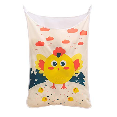 Ecoolda Hanging Laundry Hamper- Door Laundry Hamper Bag with Wall Hooks- Space Saving Laundry Basket for College- Closet- Behind Doors ?Yellow? Ecoolda Hanging Laundry Hamper- Door Laundry Hamper Bag with Wall Hooks- Space Saving Laundry Basket for College- Closet- Behind Doors ?Yellow?