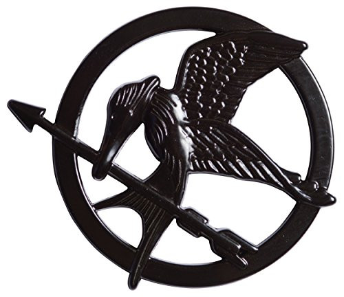Katniss Everdeen Mockingjay Pin Costume Accessory Black