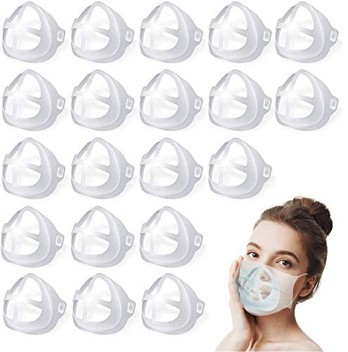 3D Mask Bracket- Protect Lipstick Lips - Internal Support Holder Frame Nose Breathing smoothly - DIY Face Mask Accessories-Large-Adult-