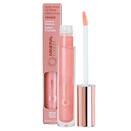 Mineral Fusion Hydro-Shine Lip Gloss- Venice- 0.15 Ounces
