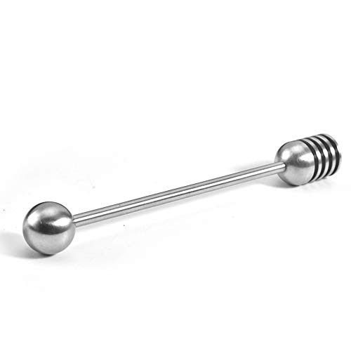 TIANKUO Stainless Steel Honey Stirrer Kitchen Tool Honey Dipper Stick Mixing Stirrer- Honey Pot Jar Containers Honey Dipper Stick TIANKUO Stainless Steel Honey Stirrer Kitchen Tool Honey Dipper Stick Mixing Stirrer- Honey Pot Jar Containers Honey Dipper Stick