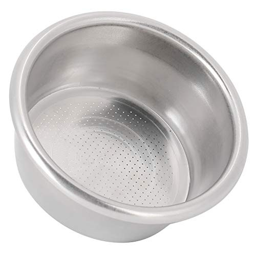 Filter Screen Ultra?fine 304 Stainless Steel Durable Coffee Filter Basket Kitchen for Coffee Machine Home Decoration