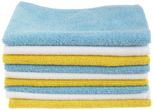 AmazonBasics Microfiber Cleaning Cloth - 24-Pack