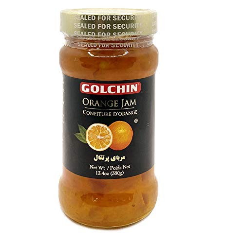 Golchin Jams- 13.4 oz -Orange-