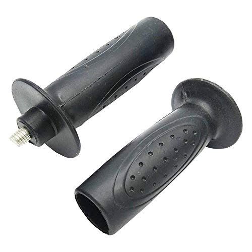 2pcs Makita Grinder Handle- Plastic Supermotorparts Thread Auxiliary Side Handle- Polishing Machine Handle-for Angle Grinder Handle 8mm-Makita 9523Nb-Black