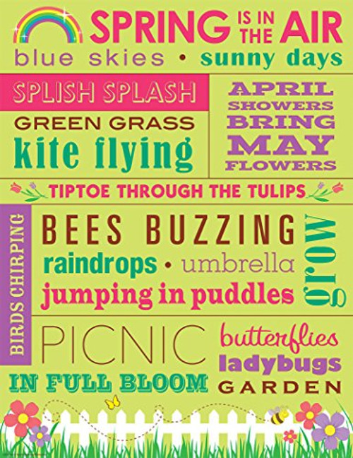 Teacher Created Resources Spring Subway Art Chart -7536-