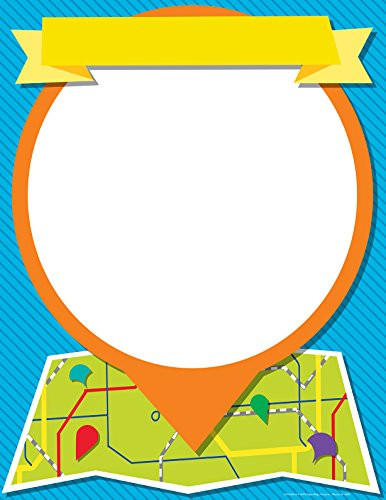 Eureka Learning Adventures Blank Frame 17inchx22inch Charts -837242-