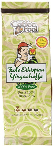 The Coffee Fool Fool's Ethiopian Yirgacheffe, Drip Grind, 12 Ounce