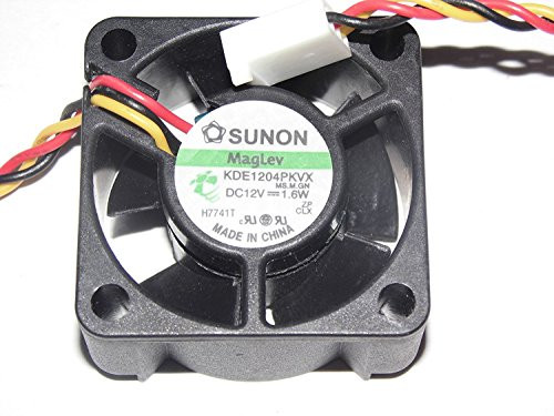 DBCParts Replacement Cooler Cooling Fan for Sunon KDE1204PKVX MS.M.GN DC12V 1.6W 4020 4CM 40mm 40x40x20mm 3pin