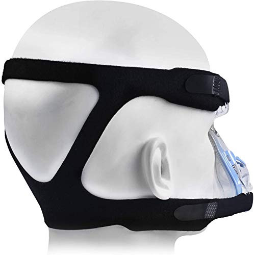 Universal CPAP Headgear Strap for Various Masks- Adjustable CPAP Mask Strap with Stronger Vel-cro- Adjustable  and  Flexible CPAP Strap for Comfortable Fit  and  Seal- -Headgear Only-