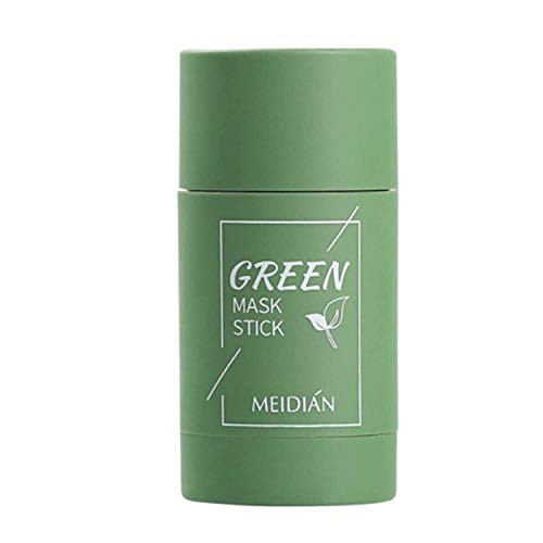 Green Tea Purifying Clay Stick Mask- Green Tea Mask stick For Face Moisturizes Oil Control- Deep Clean Pore- Improves Skin-for All Skin Types Men Women -Green- Green Tea Purifying Clay Stick Mask- Green Tea Mask stick For Face Moisturizes Oil Control- Deep Clean Pore- Improves Skin-for All Skin Types Men Women -Green-