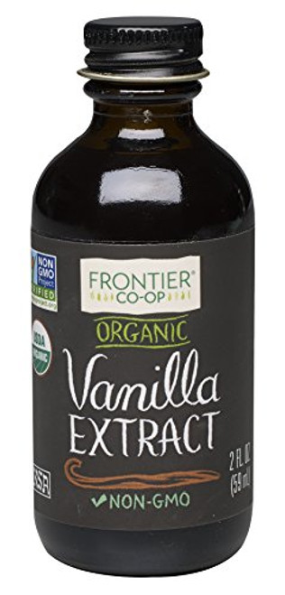 Frontier Organic Vanilla Extract- 2 Ounce