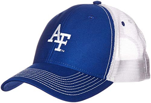 Ouray Sportswear NCAA Air Force Falcons Sideline Cap- Royal/White