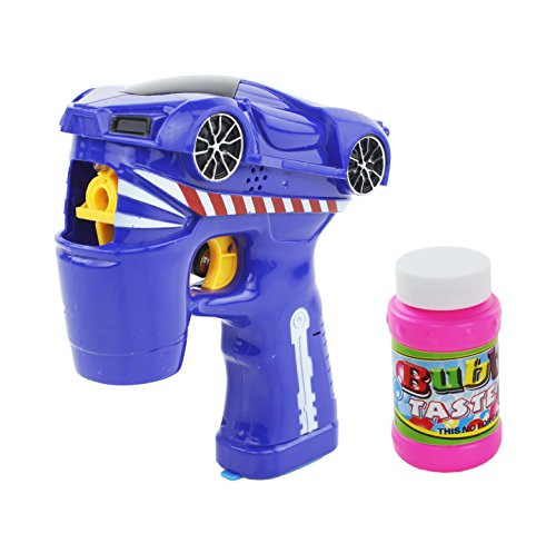 AJ Toys & Games Bubble Gun Battery Operated Toy Car Bubble Blower w/ Sounds