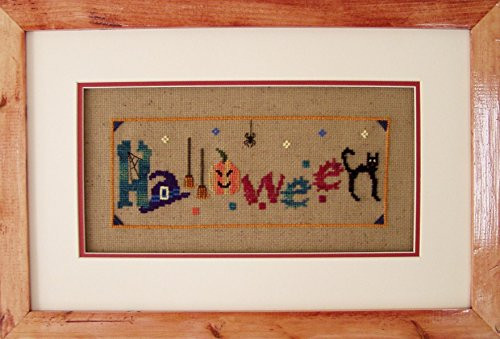 Chart -Printed Pattern ONLY- for inchHalloweeninch Cross Stitch X Stitch- Counted Embroidery DIY Home Decor