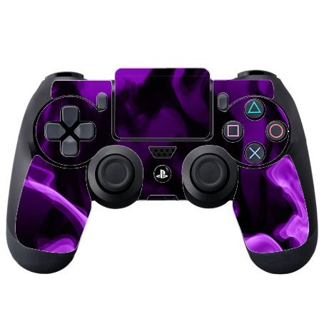 Purple Smoke Vinyl Decal Sticker Skin by Moonlight Printing for PS4 DualShock4 Controller