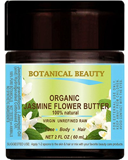 ORGANIC JASMINE OIL BUTTER 100 percent Natural/VIRGIN/UNREFINED/RAW 2 Fl.oz.- 60 ml. For Skin- Hair and Nail Care. ORGANIC JASMINE OIL BUTTER 100 percent Natural/VIRGIN/UNREFINED/RAW 2 Fl.oz.- 60 ml. For Skin- Hair and Nail Care.