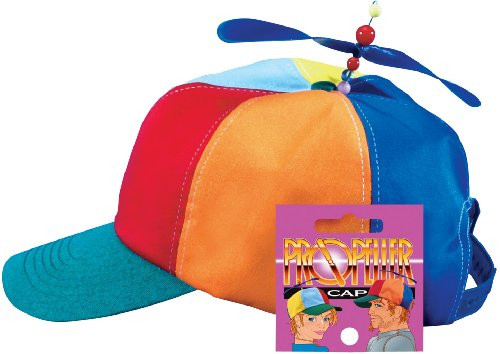 Loftus International Star Power Baseball Cap with Propeller Funny Party Hat- One Size Novelty Item