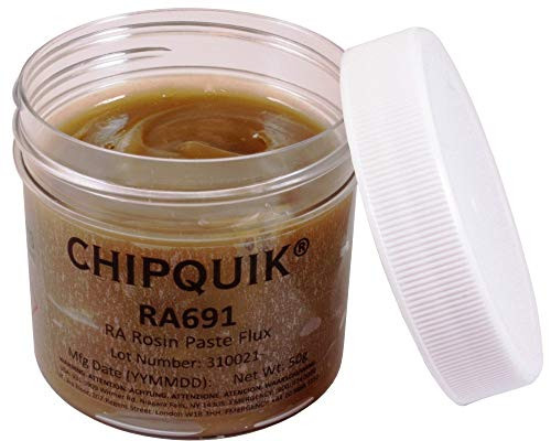 Chip Quik RA Rosin Paste Flux in 50 gram Jar