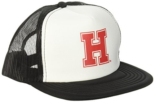 NCAA Harvard Crimson Adult Unisex Foam Front Mesh Back Trucker Cap Adjustable Size