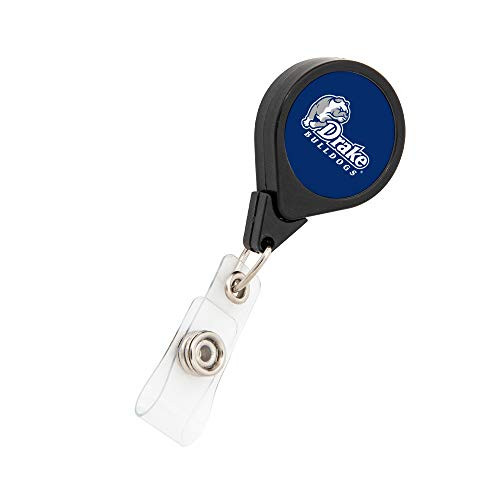Drake University Bulldogs Retractable Badge Holder Ticket Clip Reel ID