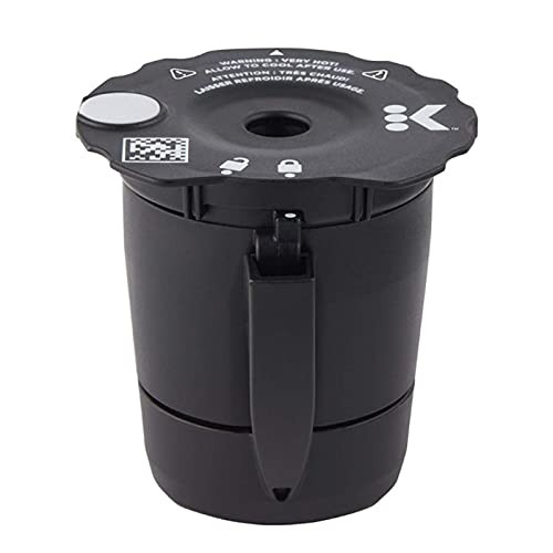 Coffee Capsule Filter- Reusable Refillable Coffee Capsule Filter Parts for KEURIG 2.0My K-cup Machine - Black