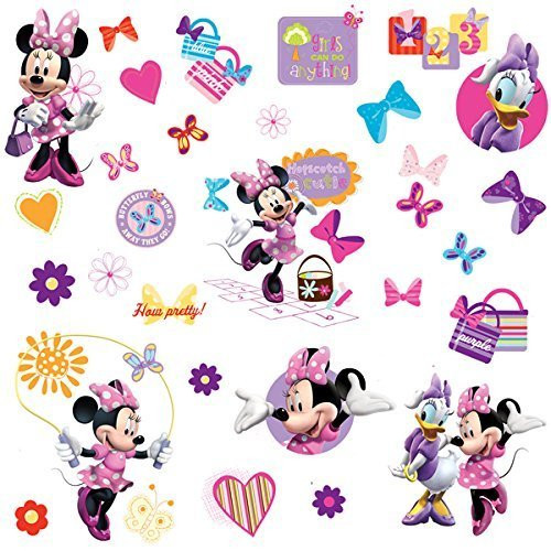 RoomMates Minnie Bow-Tique Peel and Stick Wall Decals