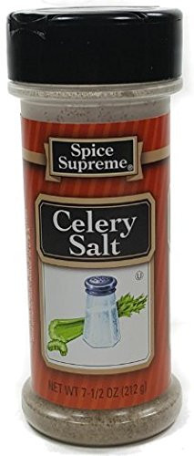SPICE SUPREME Celery Salt 7.50 Ounce Shaker Bottle - Single