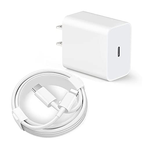 iPhone 12 Charger- iPhone Charger- 20W Type C Charger Power Adapter PD Fast Charger Block for iPhone 12 Mini/12 Pro Max- iPhone 11/XS/XR/X/8 More