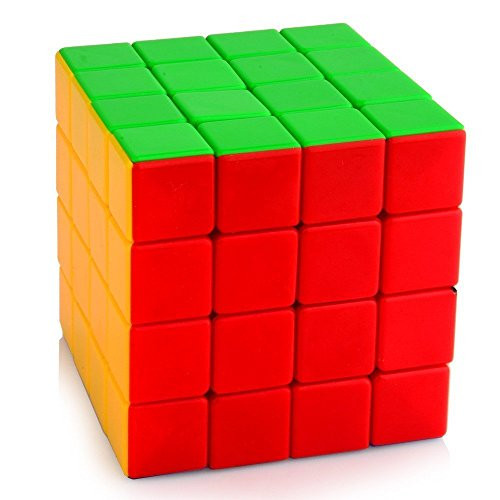 Cyclone Boys 4X4 Feiyue Stickerless Speed Cube Medium Mixed