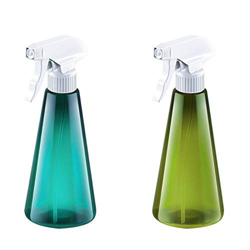 Plant Mister Spray Bottle- Mist Spray Bottle for Cleaning Solution Gardening Trigger Water Empty Sprayer 16oz Refillable Container-Durable Trigger Sprayer w/Mist and Stream Settings ?2 Pack? Plant Mister Spray Bottle- Mist Spray Bottle for Cleaning Solution Gardening Trigger Water Empty Sprayer 16oz Refillable Container-Durable Trigger Sprayer w/Mist and Stream Settings ?2 Pack?