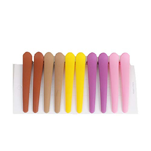 10PCS Hair Clips for Styling-Colorful Plastic Duckbill Alligator Hair Barrettes Pins with Duck Teeth-Non-Slip Design with Hair Comb-Hair Accessories Hairpins Set for Women Girls -Macaron- 10PCS Hair Clips for Styling-Colorful Plastic Duckbill Alligator Hair Barrettes Pins with Duck Teeth-Non-Slip Design with Hair Comb-Hair Accessories Hairpins Set for Women Girls -Macaron-