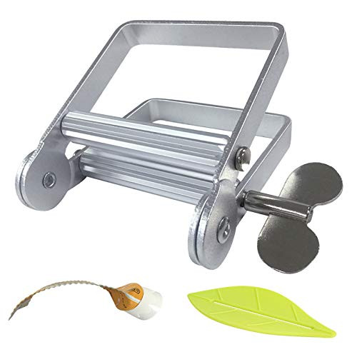 Toothpaste Squeezer- Metal Toothpaste Tube Squeezer Paint Tube Wringer for Artist- Hair Salon- Painter
Toothpaste Squeezer- Metal Toothpaste Tube Squeezer Paint Tube Wringer for Artist- Hair Salon- Painter
