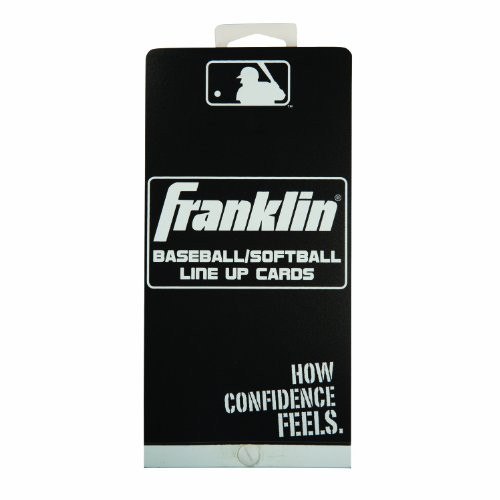 Franklin Sports MLB Baseball/Softball Line Up Cards