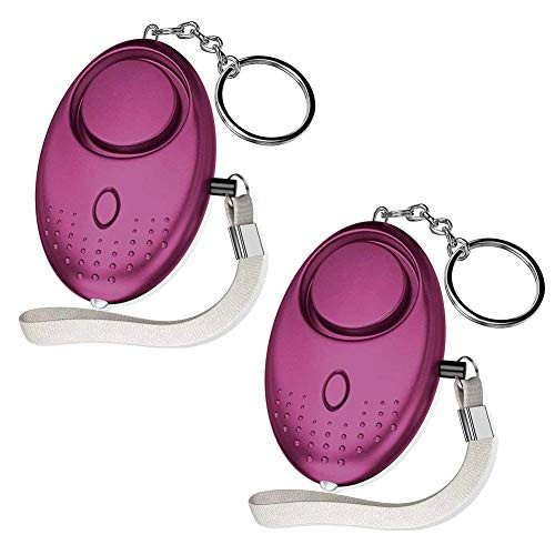 Genubi Personal Alarm Siren Song- 140dB Safesound Personal Alarm Keychain with LED Light- Emergency Self Defense for Women- Kids- Elderly- Security Safe Sound Rape Whistle Safety Siren Alarms Genubi Personal Alarm Siren Song- 140dB Safesound Personal Alarm Keychain with LED Light- Emergency Self Defense for Women- Kids- Elderly- Security Safe Sound Rape Whistle Safety Siren Alarms