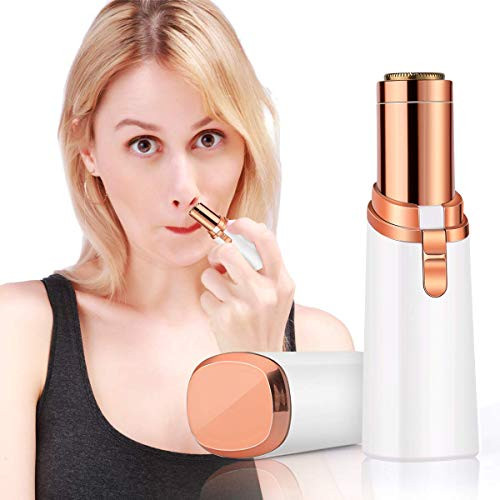 Treeup Facial Hair Remover for Women- Painless Hair Removal Waterproof Shaver Razor with LED Light for Peach Fuzz Fine Hair Chin Cheek Upper Lip Treeup Facial Hair Remover for Women- Painless Hair Removal Waterproof Shaver Razor with LED Light for Peach Fuzz Fine Hair Chin Cheek Upper Lip