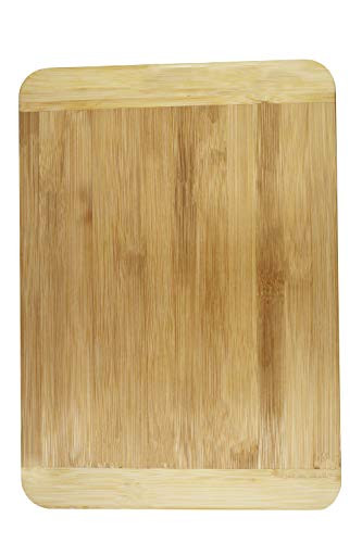 Chef Select Bamboo Cutting Board- 14x10-Inches- Natural Bamboo