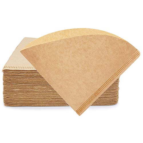 V60 Coffee Filter Paper- 200 Count V02 Disposable Coffer Filters Natural Cone Shaped Unbleached Coffee Filter Fit for Coffee Dripper