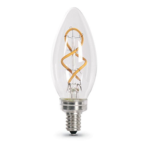 Feit Electric 4.5-Watt Soft White -2150K- B10 Dimmable LED Clear Vintage Style Light Bulb