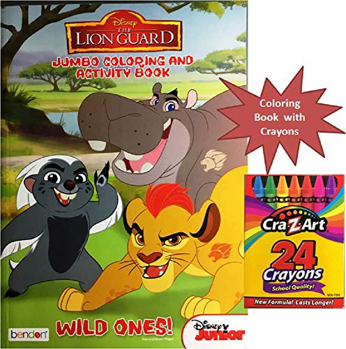 The Lion Guard Jumbo Coloring  and  Activity Book with Crayons