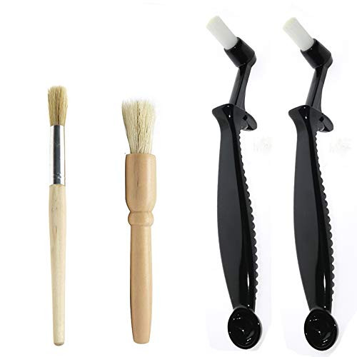 Coffee Brush-Espresso Machine Cleaning Brush-Coffee Machine Cleaning Brush for Coffee Grinders Cleaning-4PCS